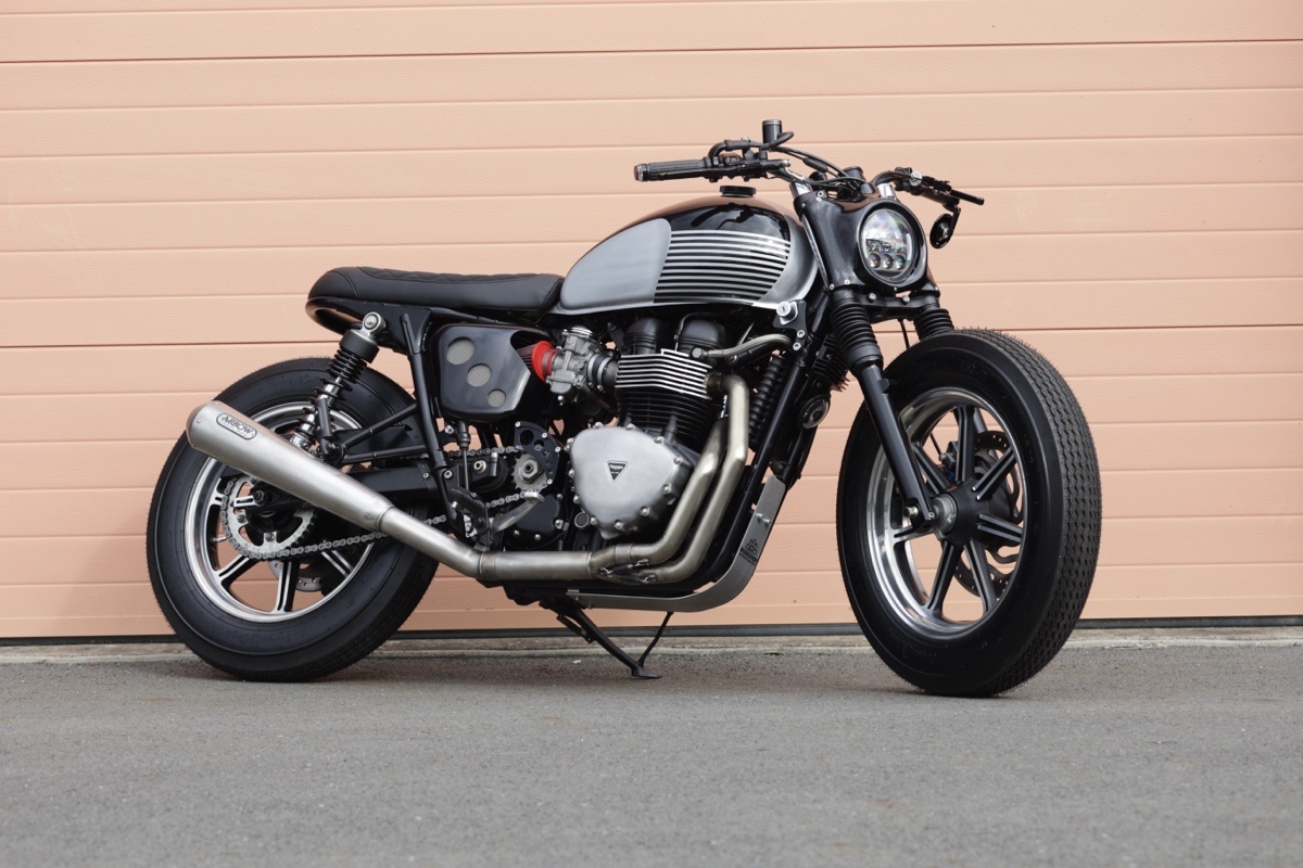 Triumph T100 в стиле «Хот-род»