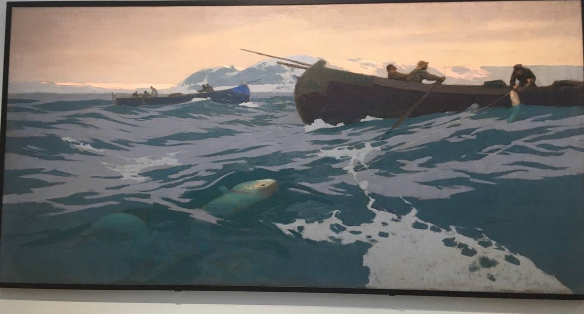 К. Коровин Ловля рыбы на Мурманском море