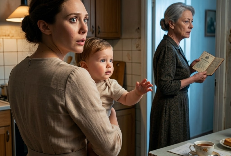 — Денег нет, подарка не жди — заявила мать, не взглянув на внучку, которую впервые увидела