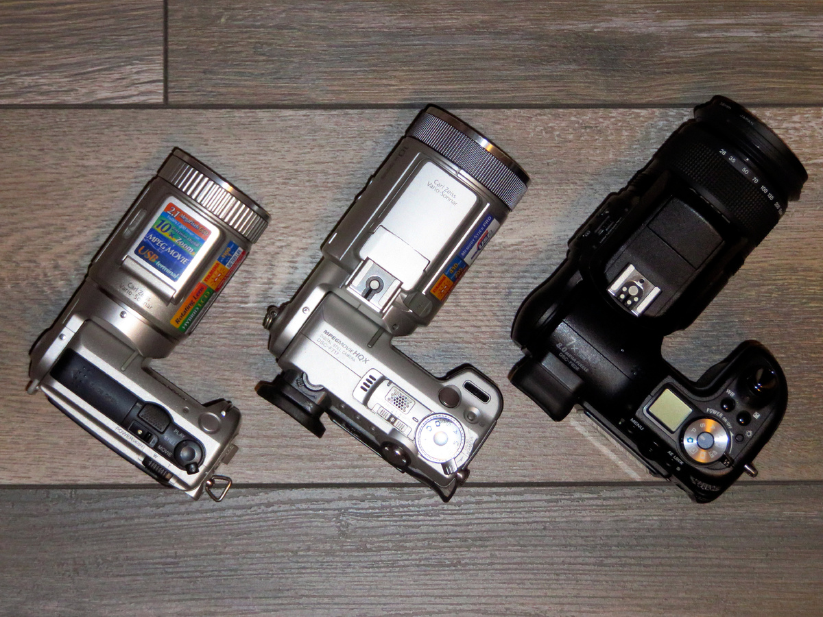 Моя коллекция: F-серия фотокамер Sony