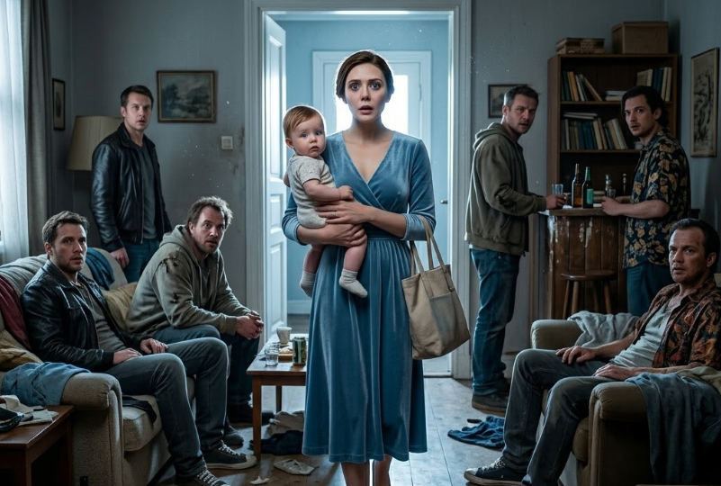 — Кто эти люди в моей квартире — потребовала она, вернувшись раньше срока и найдя пятерых чужих