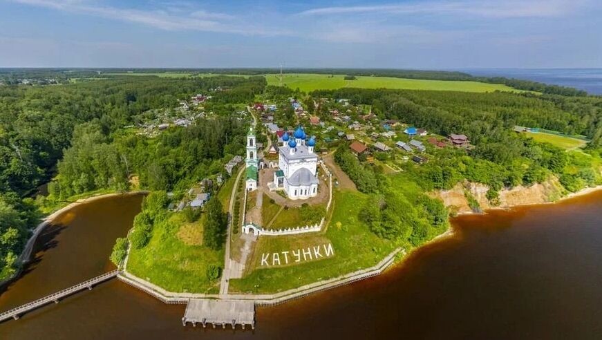    Катунки — поселение с четырехвековой историей   Дикий Леха / «Яндекс. Карты»