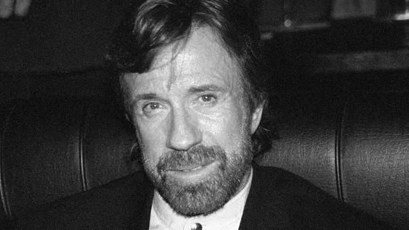 Американский актер Чак Норрис 