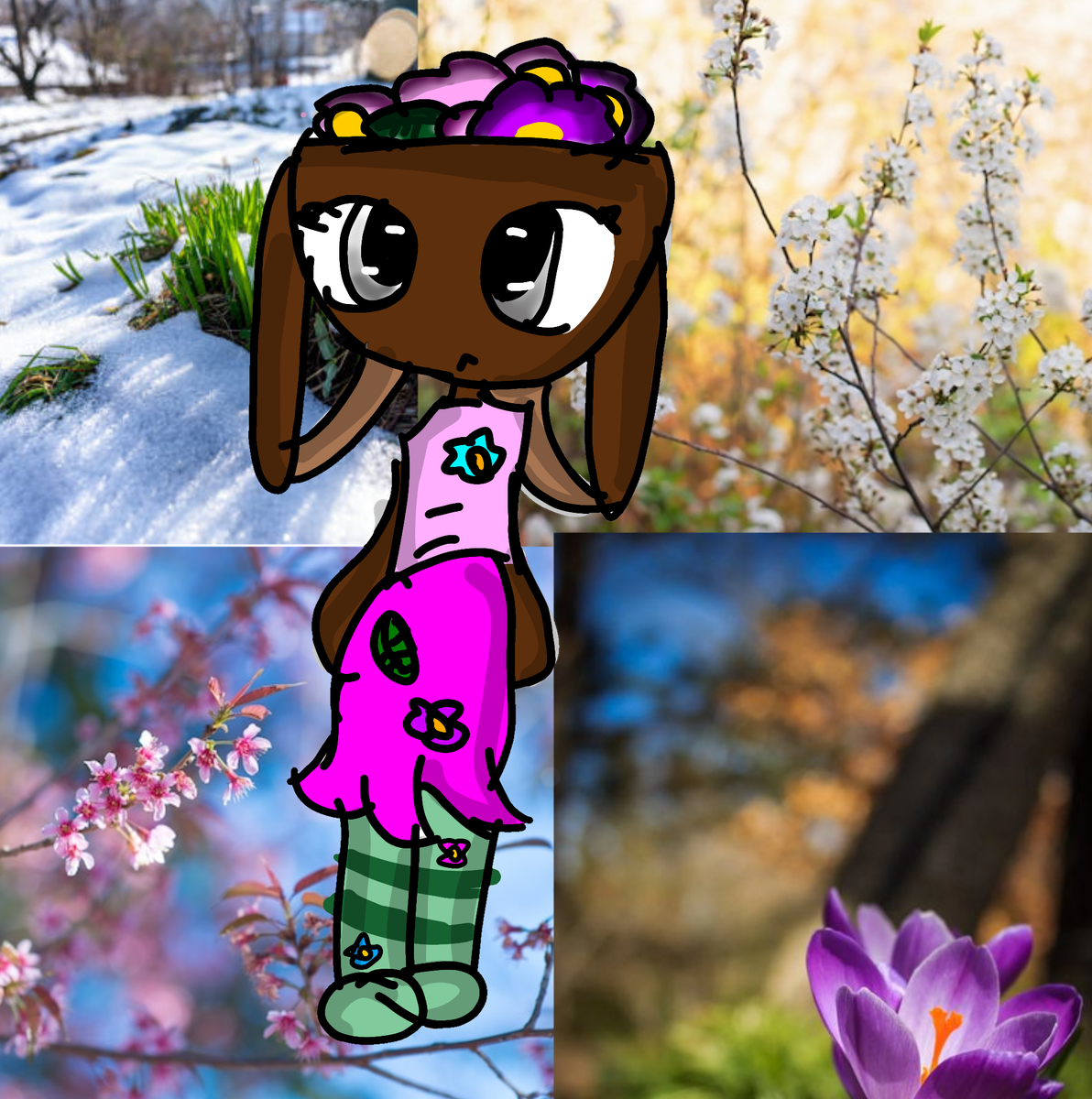 Фон брала с инета потому что мне лень было рисовать 