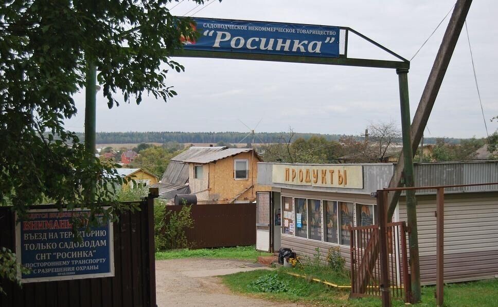 Это не то СНТ "Росинка", фото из открытых источников для примера.