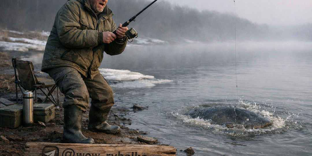 Сом в начале сезона: клюёт или пустая трата времени? Проверил лично