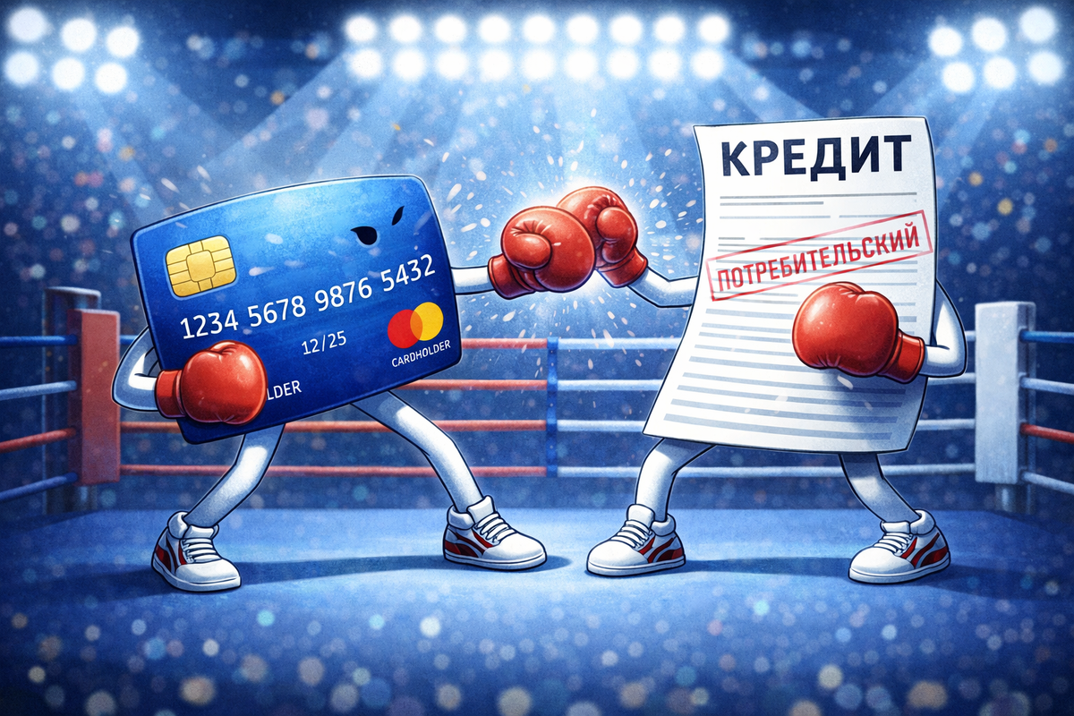 потребительский кредит или кредитная карта