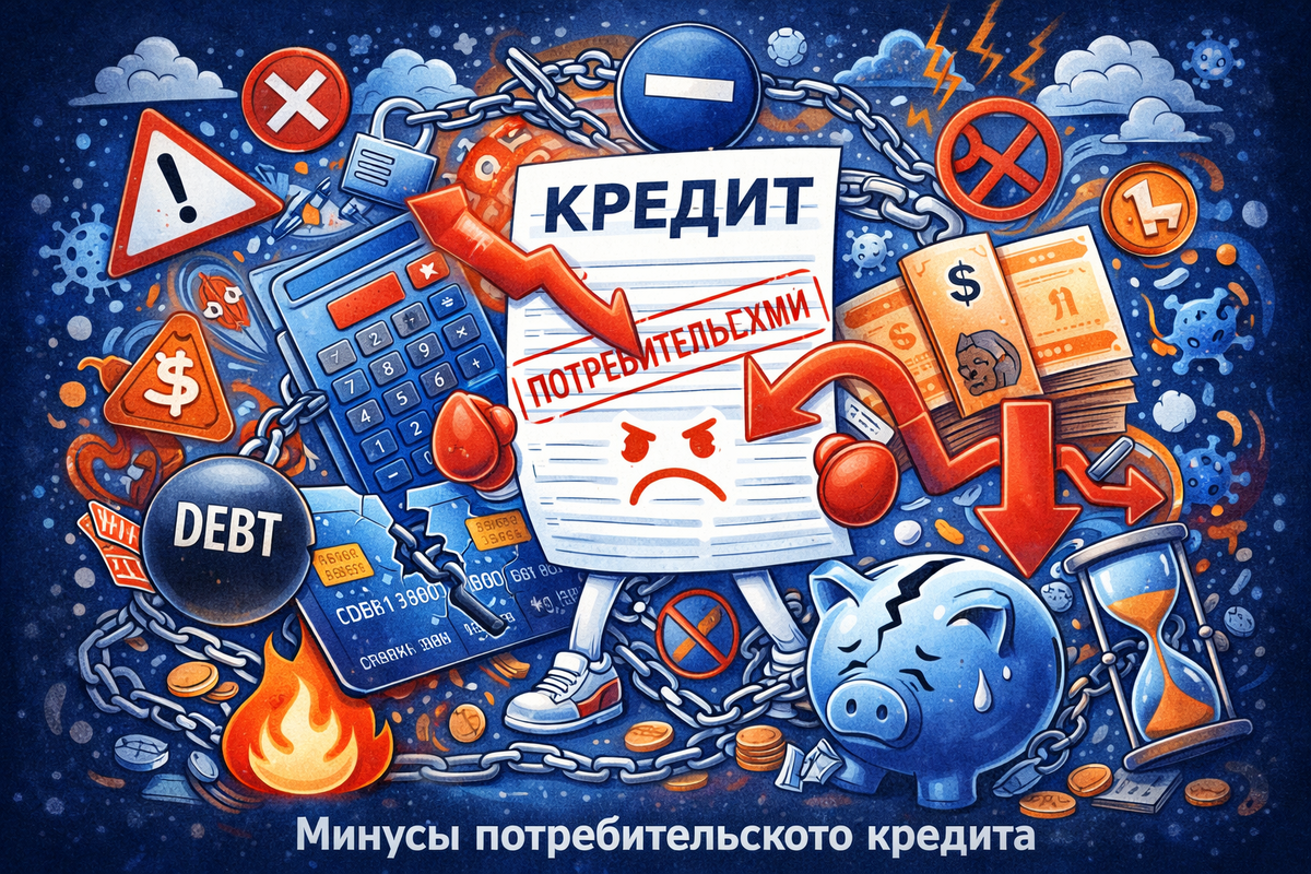 Минусы потребительского кредита
