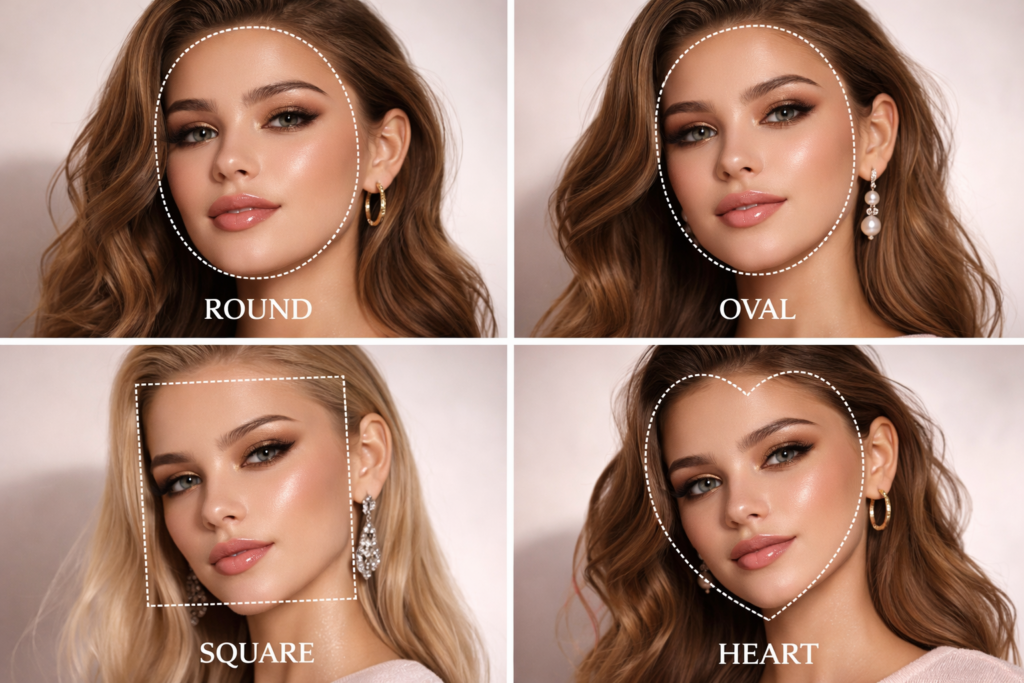 Разные формы лица📷
