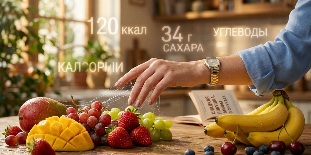Сладкая ловушка: почему фрукты и ягоды — это не всегда про здоровье
