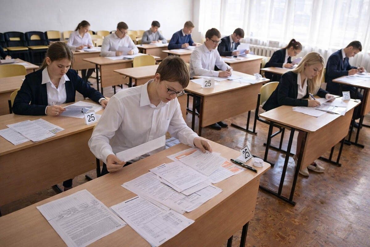 ЕГЭ упростил процесс поступления в вузы, но конкурс в престижные заведения по-прежнему огромный: олимпиады помогают поступить на бюджетное отделение. Источник: нейросеть📷
