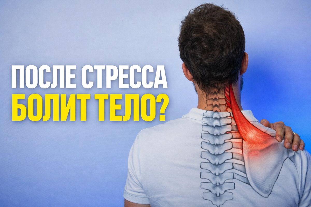 СТРЕСС УХОДИТ, ЗАЖИМ ОСТАЁТСЯ