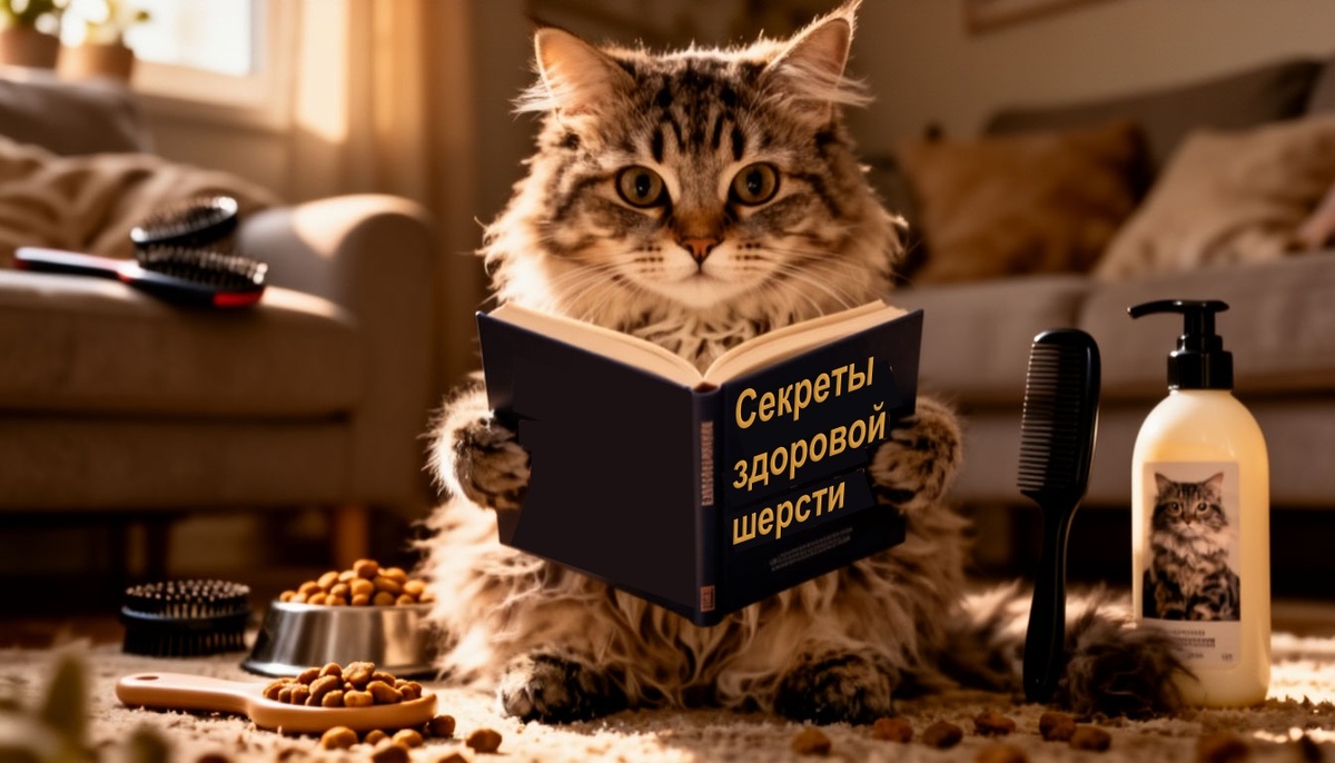 Секреты здоровой шерсти: практические советы для хозяев кошек