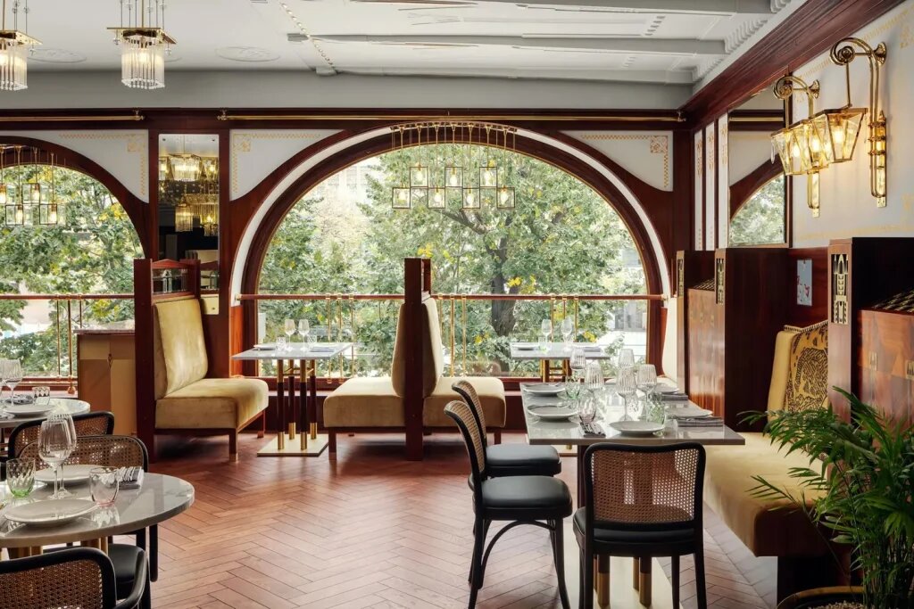 интерьер отеля W Prague | источник фото Marriot, Рrague Reporter