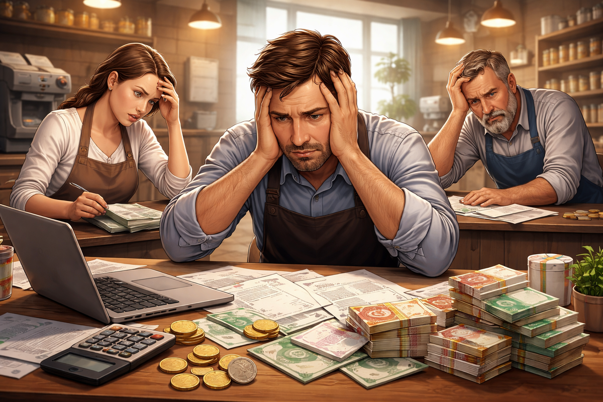 Предприниматели всё чаще заявляют о падении прибыли