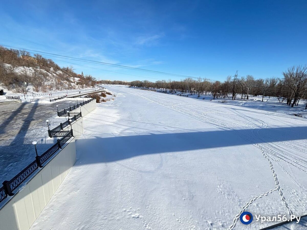    Лед на водоемах Оренбургской области начал терять толщину