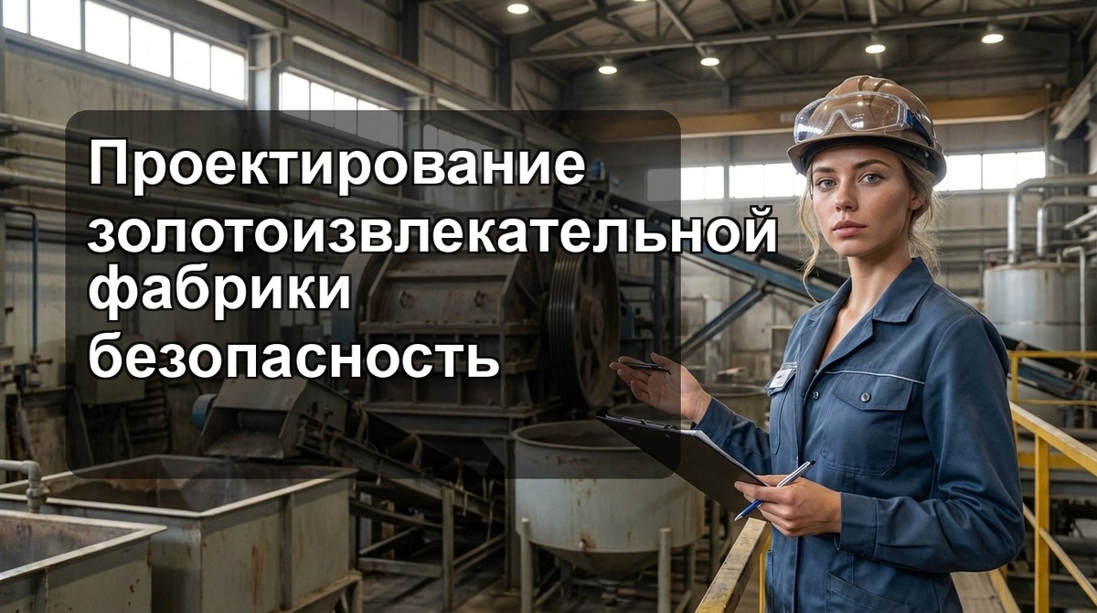 Проектирование золотоизвлекательной фабрики: безопасность, хвосты, учет золота