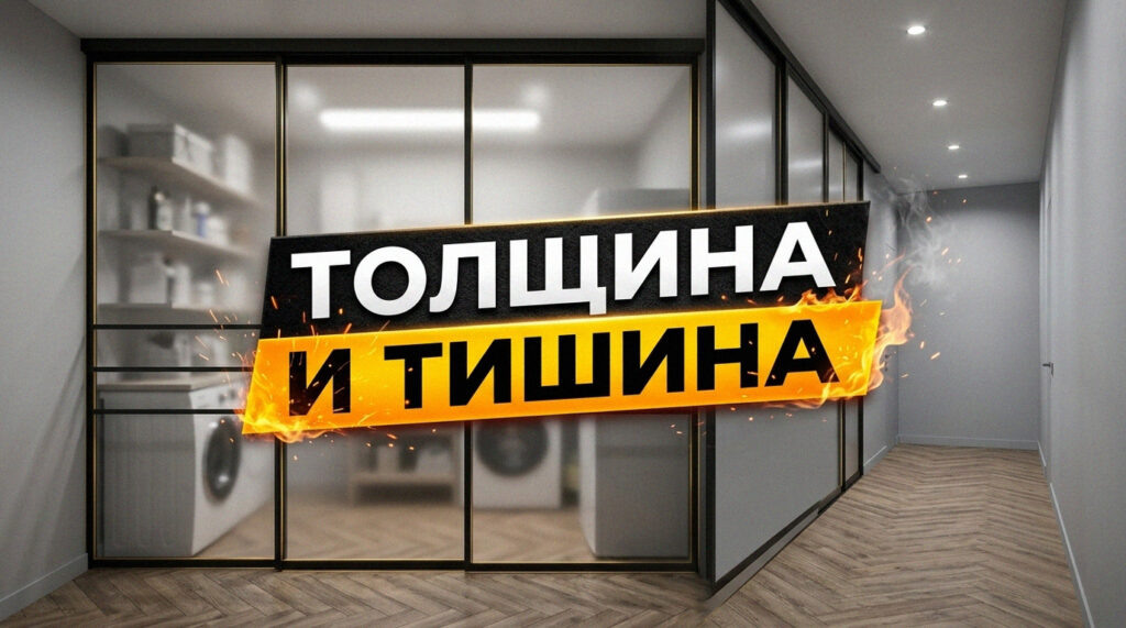    Как выбрать оптимальную толщину перегородок: основные параметры для звукоизоляции и надежности. GarderobSystem