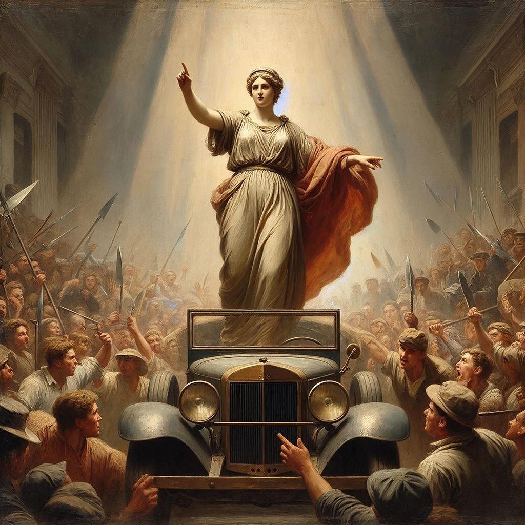 Землю - крестьянам! Виноградники - рабочим! Власть - богам(можно и виноградники тоже)!