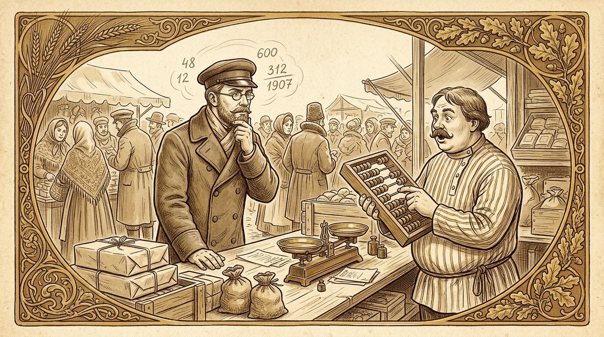 На кассе считает в уме быстрее калькулятора - трюк Перельмана работает