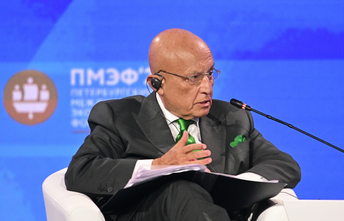    ПМЭФ-2024 Сергей Караганов (фото: РИА)