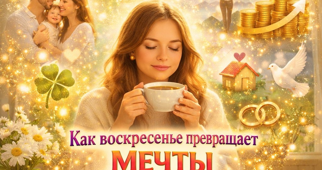 Как воскресенье превращает мечты в реальность.