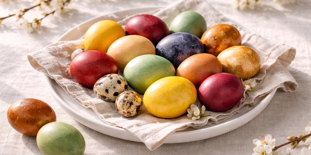 10 способов красиво покрасить яйца на Пасху: от луковой шелухи до модного омбре