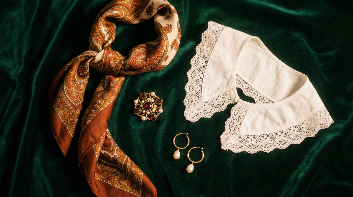 Шарф, брошь, воротничок: советский арсенал, который работает до сих пор