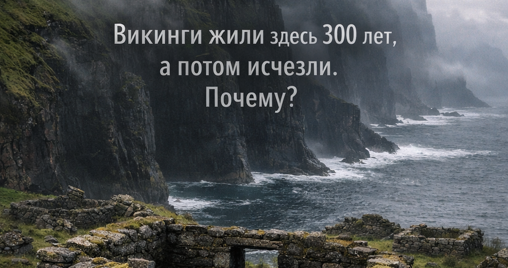 Викинги жили на островах 300 лет, а потом исчезли без следа. Что случилось?