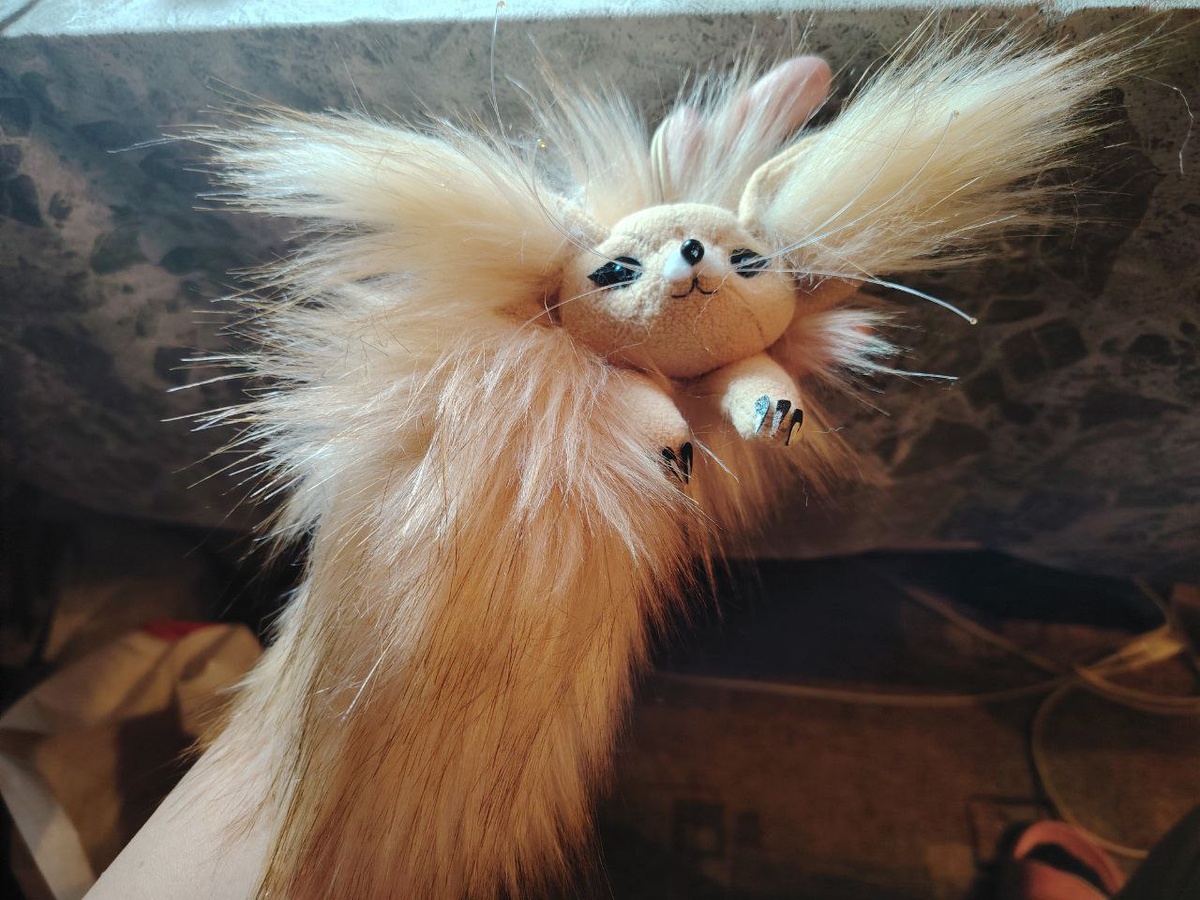 у фенека брошки новый мех