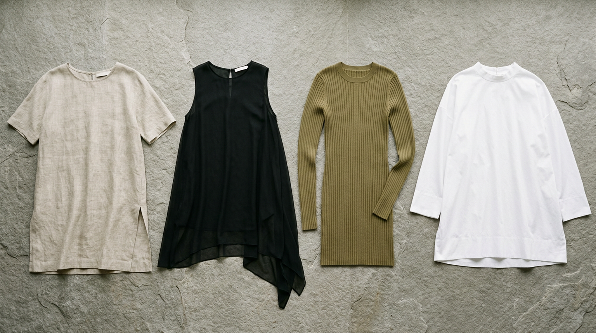 Четыре типа туники в 2026 году: у каждой своя задача в образе