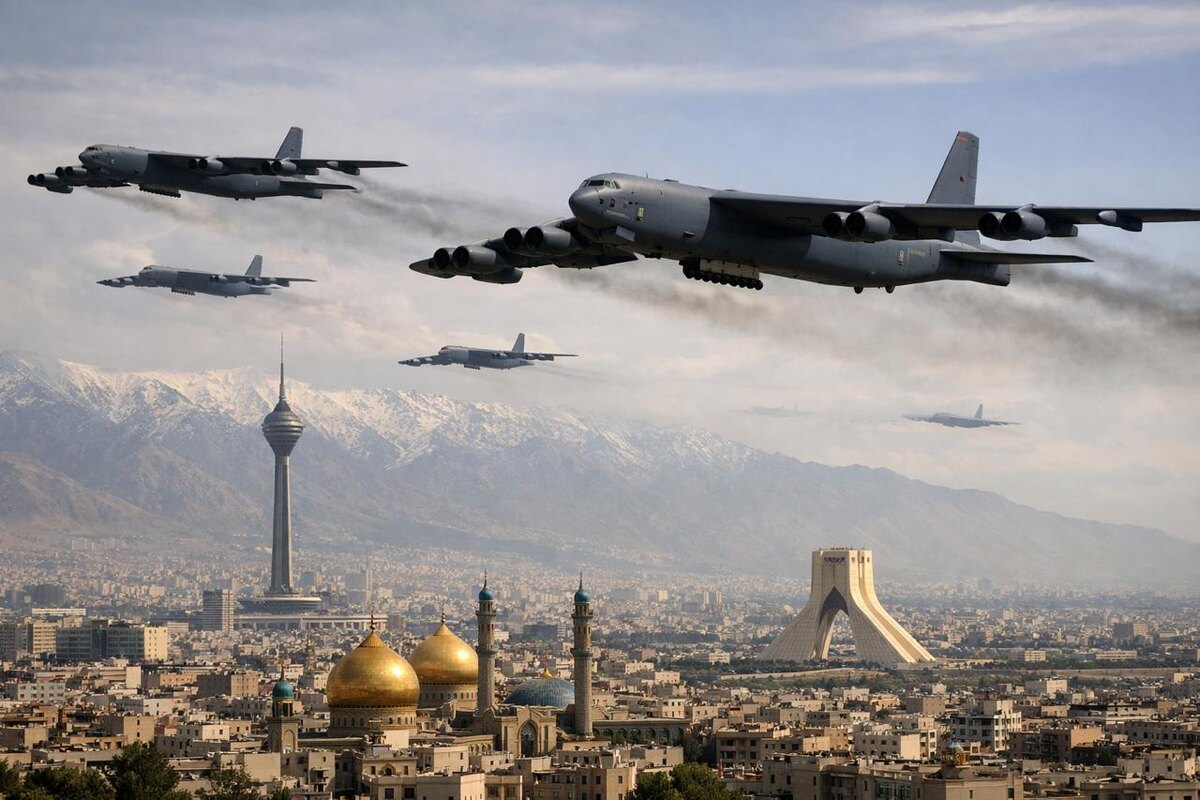 Война на Ближнем Востоке перешла в стадию затяжного противостояния.  Фото: Изображение сгенерировано с помощью ИИ / Рустам Юнусов