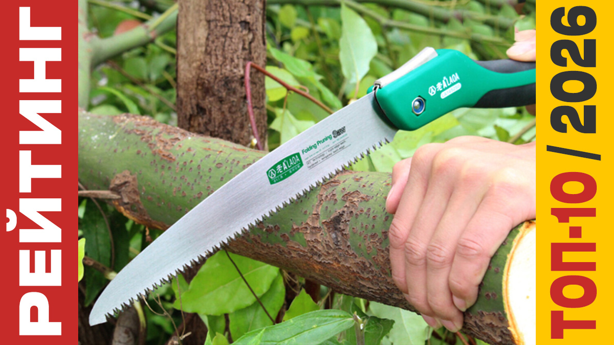 ТОП-10 Складных пил 2026 года: Рейтинг лучших моделей