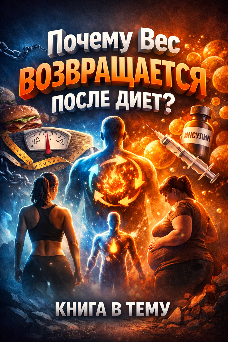 Как работает метаболизм: почему лишний вес возвращается даже после жестких диет