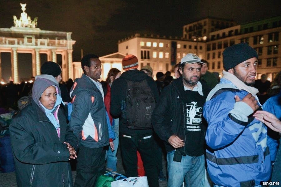 Из открытых источников в интернете. Мигранты в Германии. 