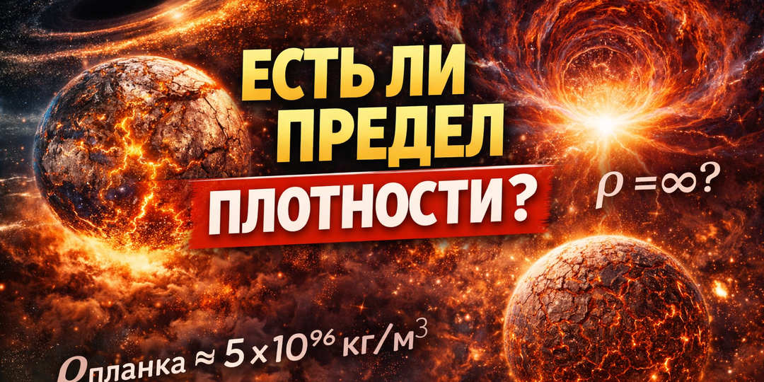 Может ли быть предел плотности?