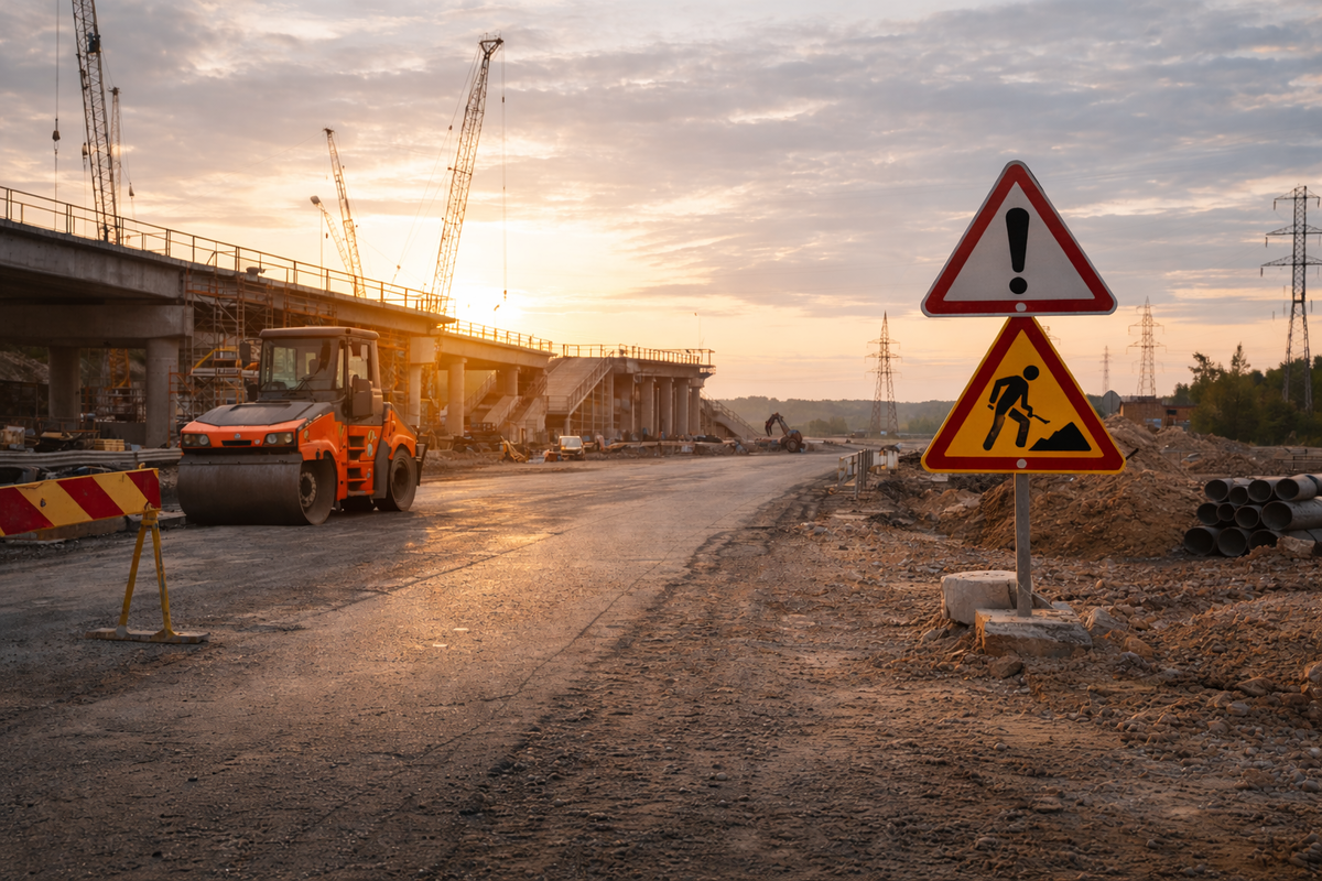 Дорожные стройки ждут снижения ставки. Впереди - возможно потепление.