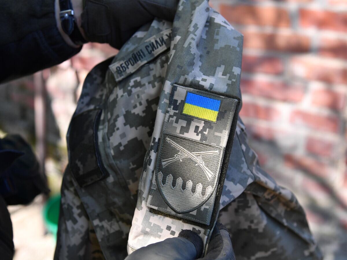    Форма украинского военного | © РИА Новости / Виктор Антонюк