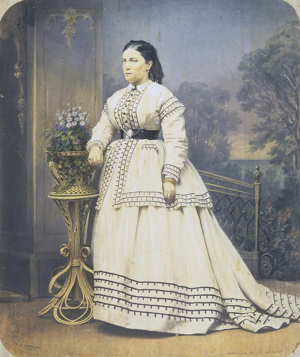 Графиня Александра Григорьевна Шереметева, ур. Мельникова (1825—1874) 1860