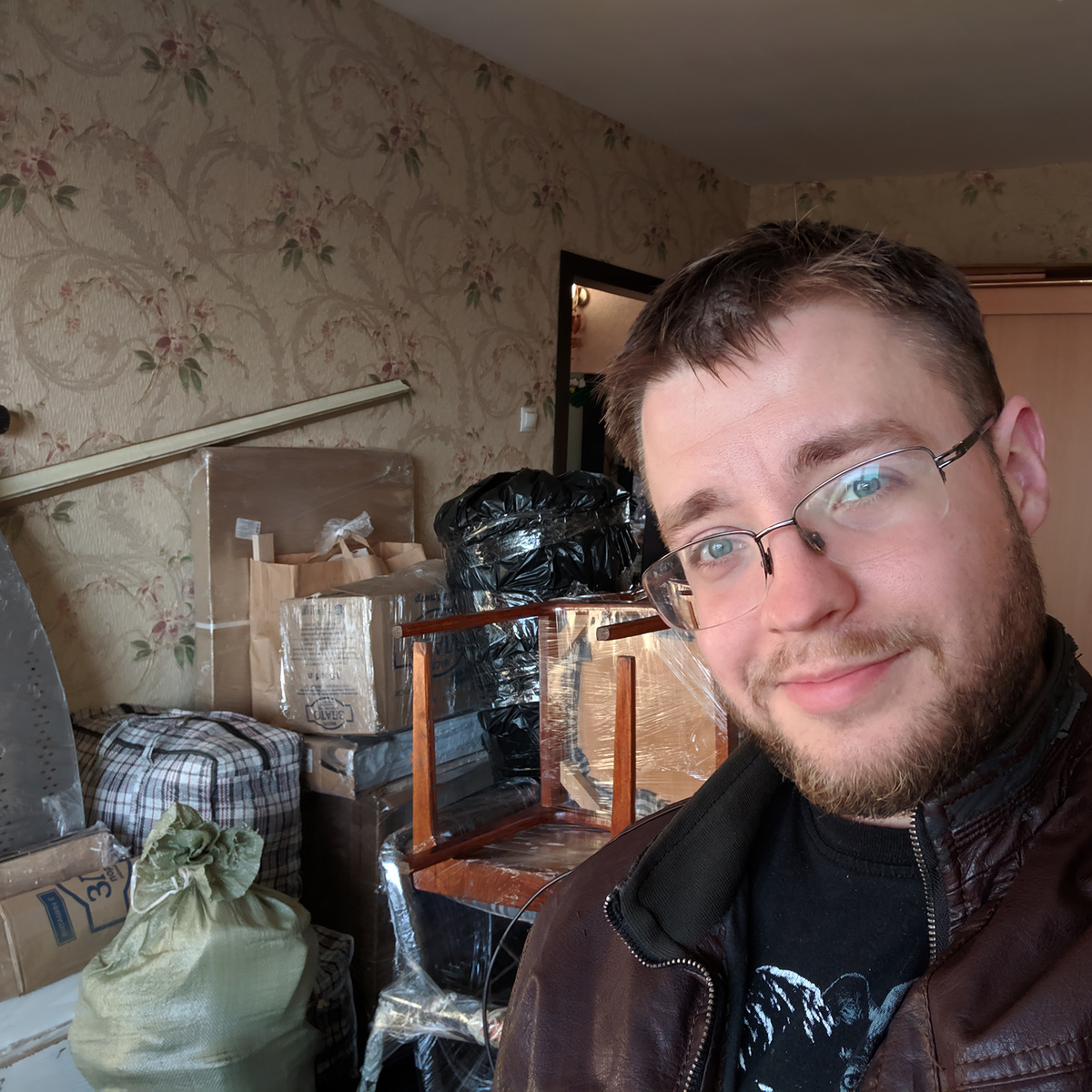 Осень 2020 года. Перед переездом из съёмной квартиры.