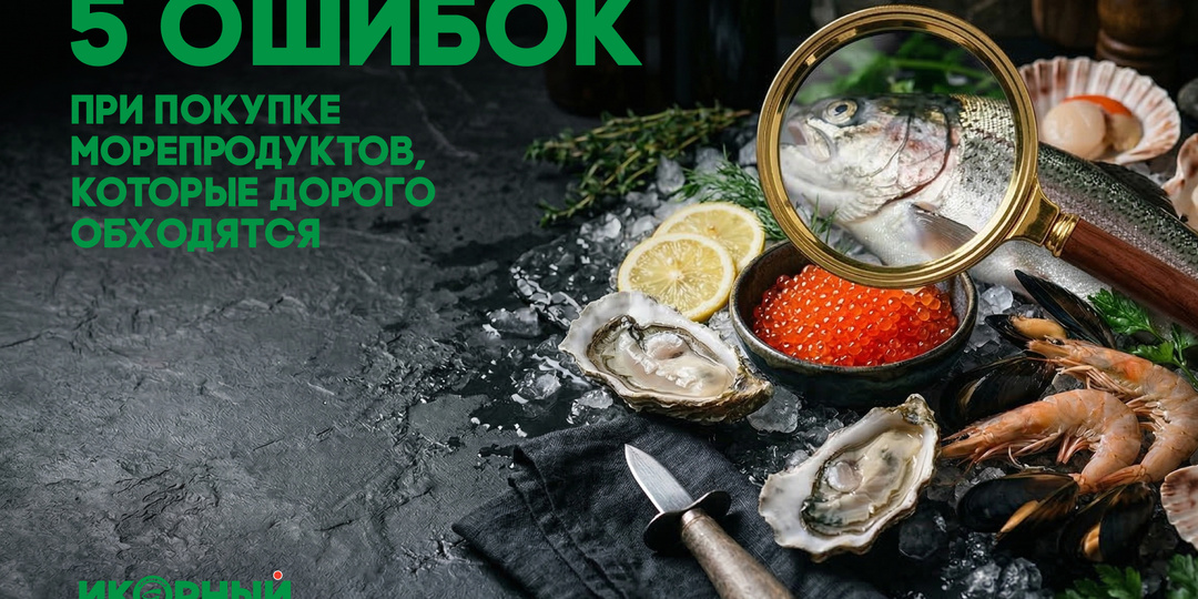 5 ошибок при покупке морепродуктов: как не превратить деликатес в разочарование