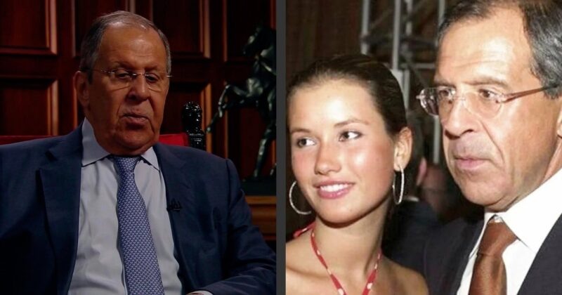    Отец и дочь: Сергей Лавров с Екатериной.