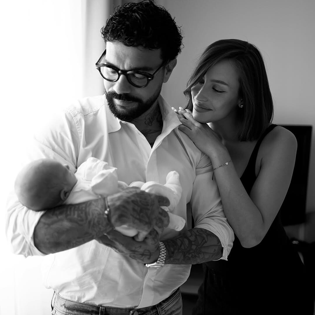 Тимати и Валентина Иванова с дочкой Эммой