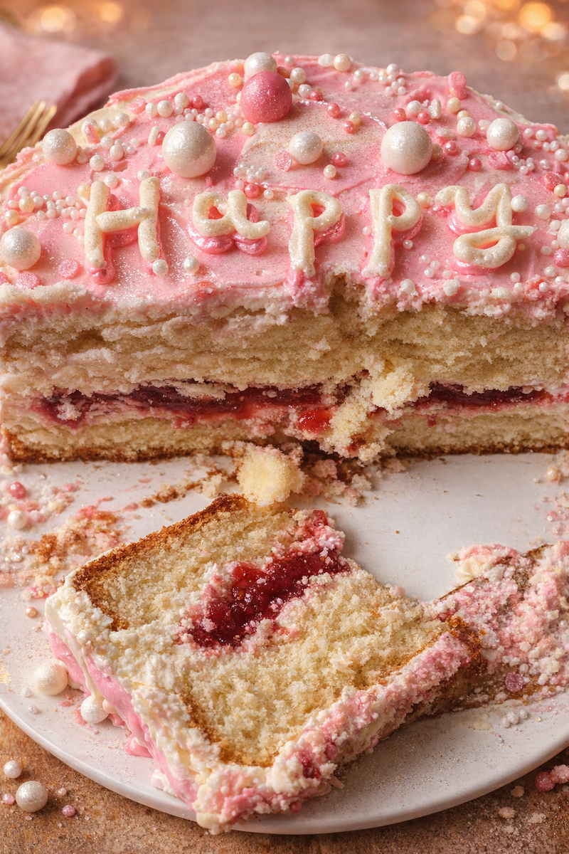 Макси Бенто Торт на День Рождения от Milovi Cake с Начинкой "Воздушный Поцелуй"