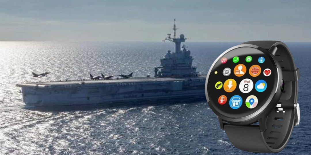 «Умные часы» выследили авианосец «Шарль де Голль»