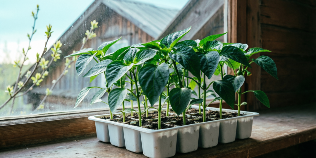 1 столовая ложка под корень в конце марта — и рассада стоит стеной, даже без фитолампы