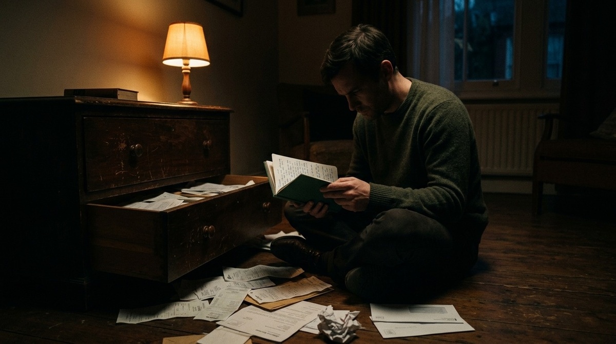 Я не люблю его. И мне страшно, что не полюблю... Эту запись он нашёл случайно