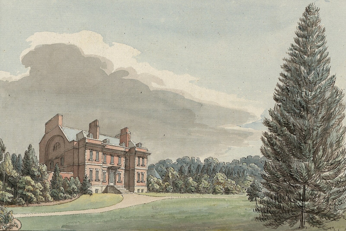 Холстон - Холл - его родовое поместье. его предки ма жили с начала 16 века