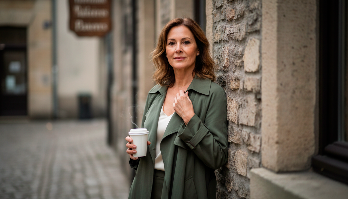 Свободная посадка без лишнего прилегания - главный признак современного тренча