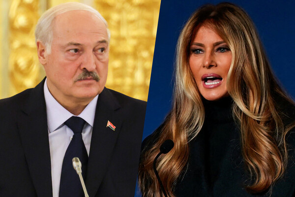 Президент Белоруссии Александр Лукашенко и первая леди США Мелания Трамп (коллаж) / РИА Новости/Reuters   📷